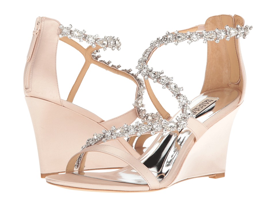 Badgley Mischka Bennet (Light Pink Satin) Women