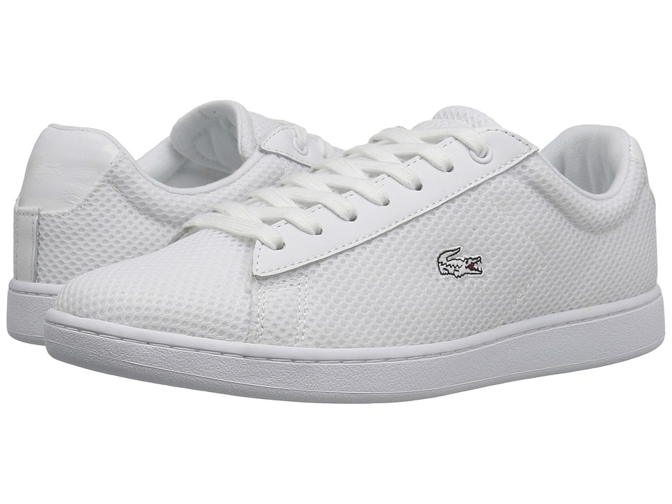 lacoste carnaby evo women's white