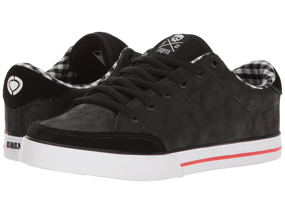 Circa Sale, Men's Shoes Circa AL50 (Black/White/Plaid) Men's Shoes