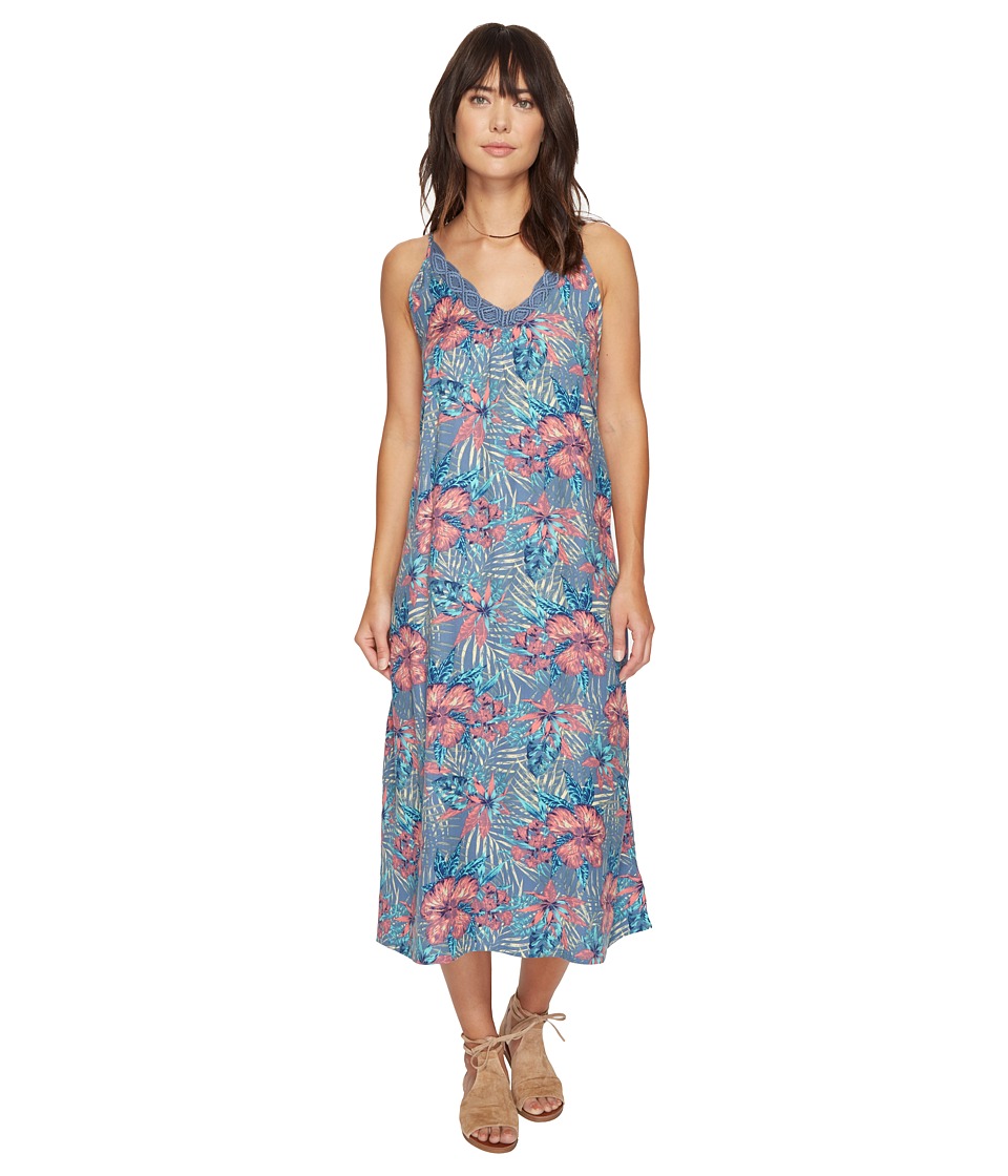 Roxy Optic Diamond Maxi Dress (Captains Blue Beyond Love) Women