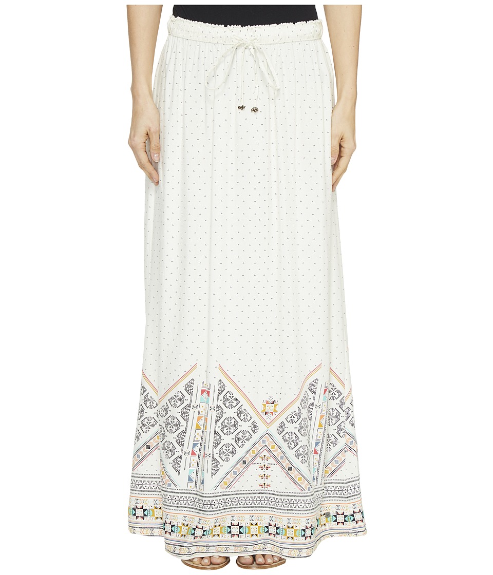 Roxy - Solid Air Maxi Skirt (Marshmallow Tex Mex Border) Women
