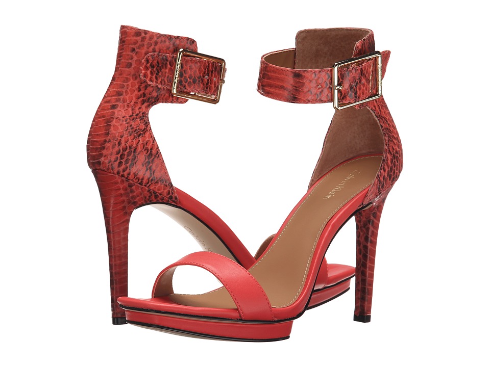 calvin klein coral heels