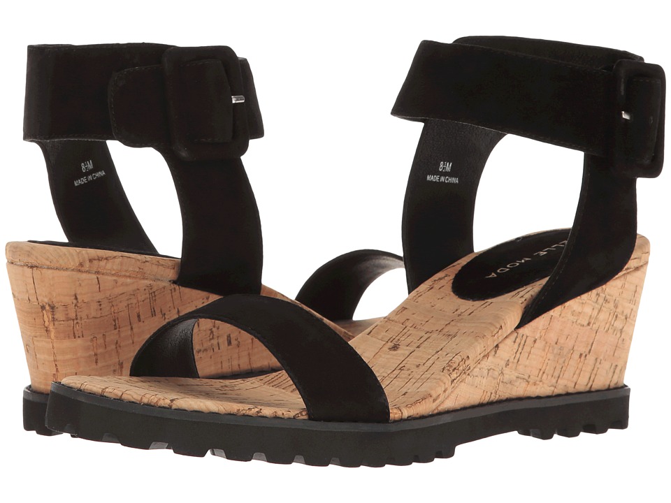 Pelle Moda Rian (Black Suede) Women