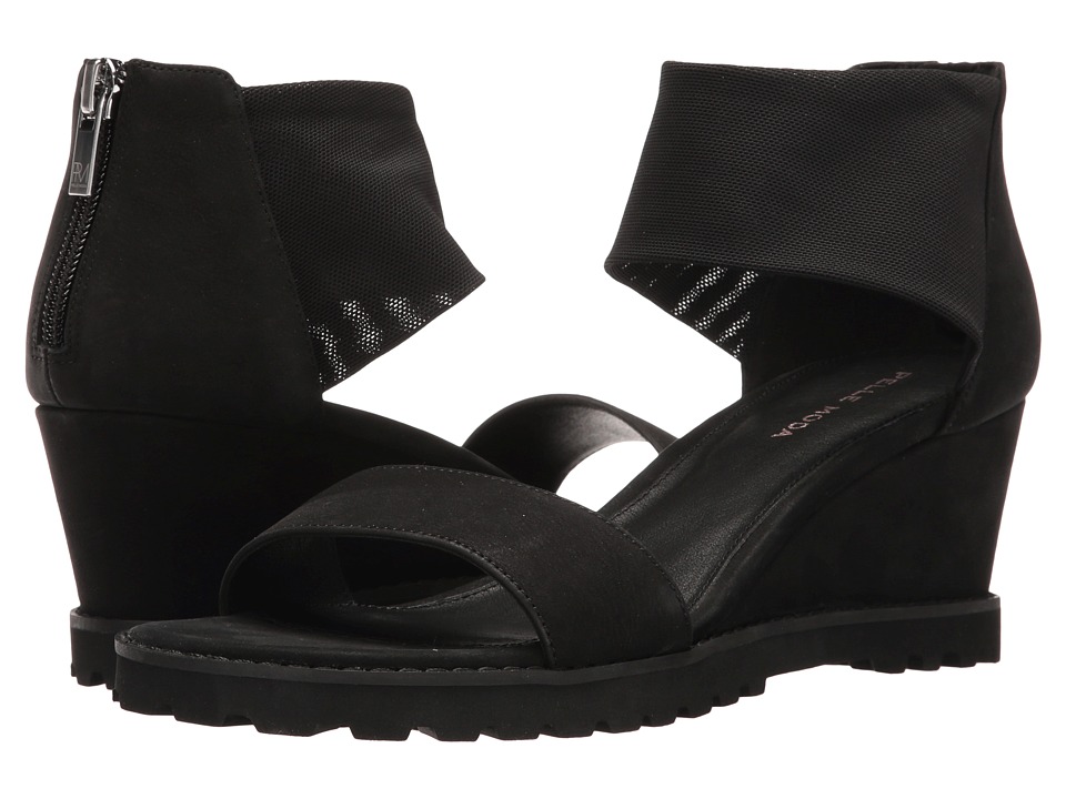 Pelle Moda Ricki (Black Nubuck) Women