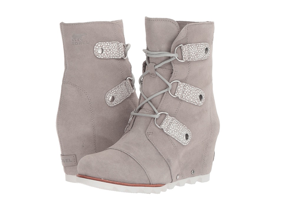 SOREL Joan Of Arctic Wedge Mid (Dove/White) Women
