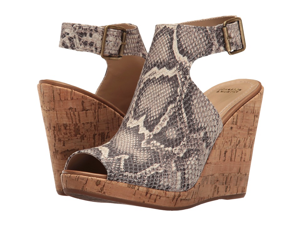 Johnston & Murphy Mila (Natural Snake Print) Women