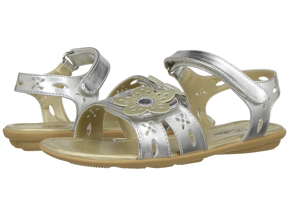 Jumping Jacks Kids Balleto Ivy (Toddler/Little Kid/Big Kid) (Silver Metallic) Girls Shoes