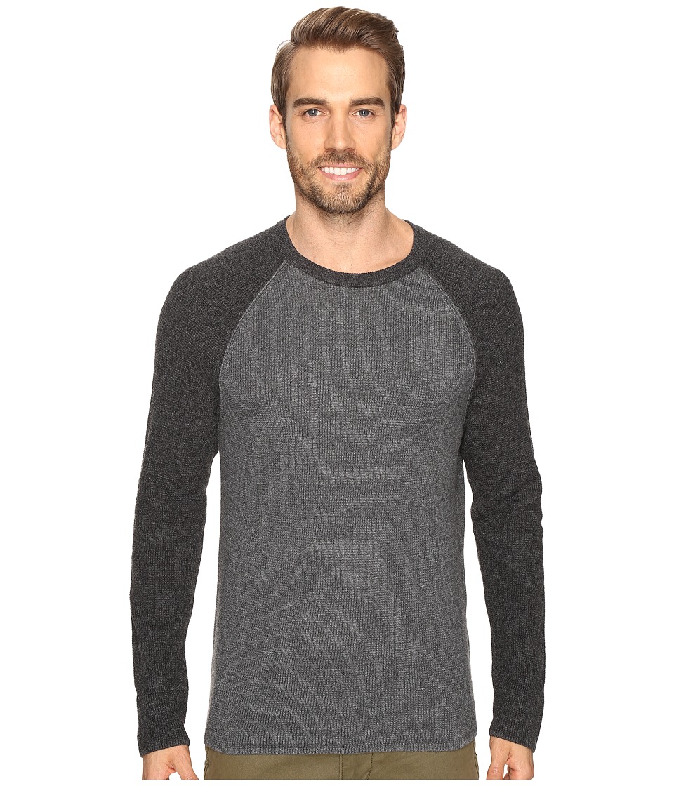 Lucky Brand Colorado Cross-Stitch Baseball (Charcoal) Men