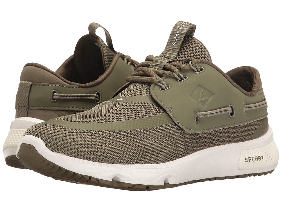 Sperry 7 Seas 3-Eye (Olive) Women