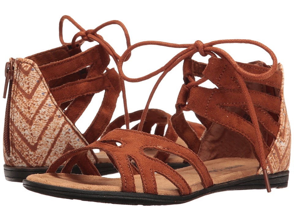 Minnetonka Kids Meri Sandal (Toddler/Little Kid/Big Kid) (Brown) Girls Shoes