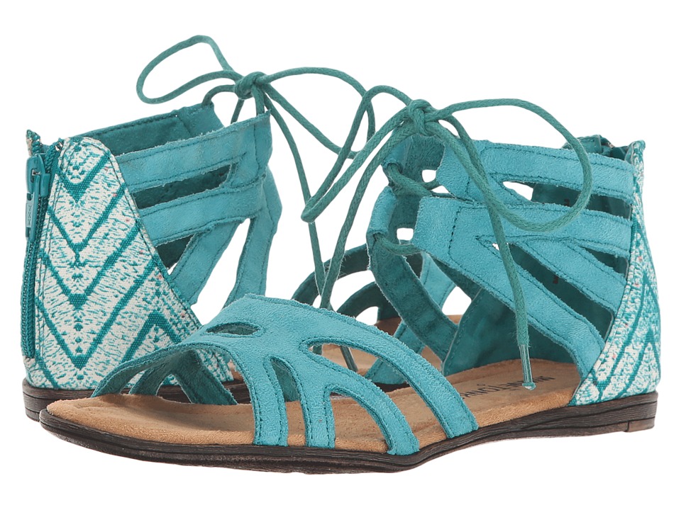 Minnetonka Kids Meri Sandal (Toddler/Little Kid/Big Kid) (Turquoise) Girls Shoes