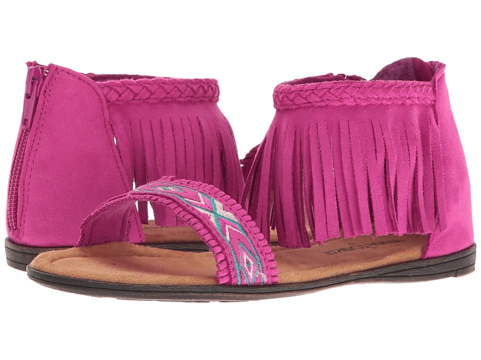 Minnetonka Kids Coco Sandal (Toddler/Little Kid/Big Kid) (Hot Pink) Girls Shoes