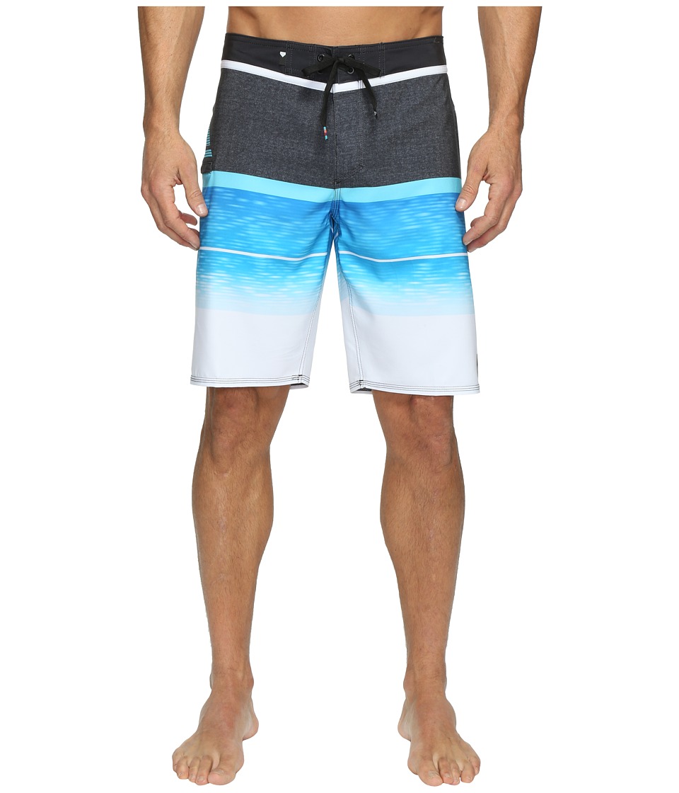 Quiksilver - Slab Logo Vee 20 Boardshorts (Blue Danube) Men