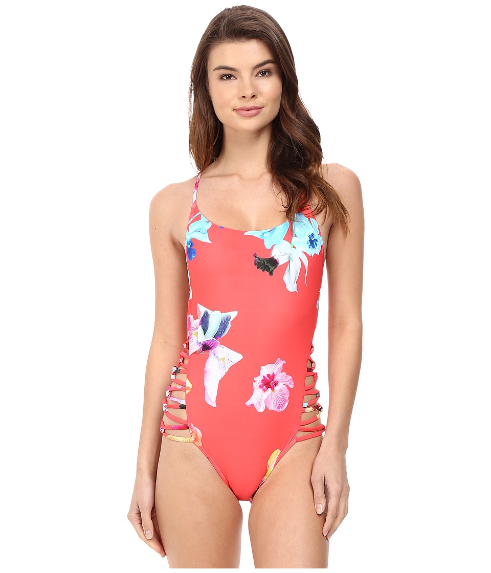 6 Shore Road by Pooja Carnival One-Piece (Red Colombia Floral) Women