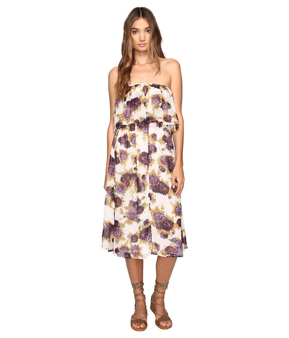 Volcom Canyon Call Dress (Vintage White) Women
