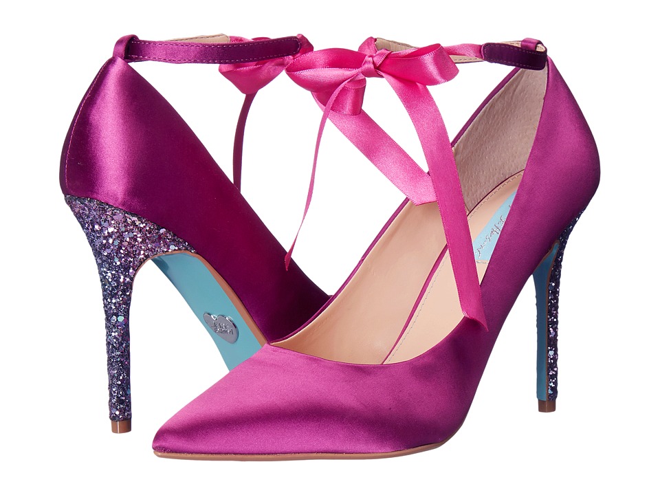Blue by Betsey Johnson - Bri (Fuchsia Satin) High Heels