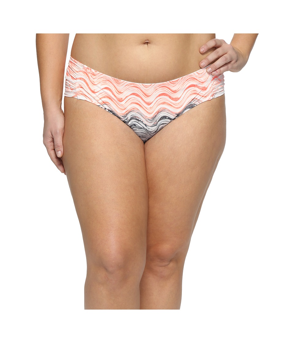 BECCA by Rebecca Virtue Plus Size Cosmic Hipster Bottoms (Persimmon) Women