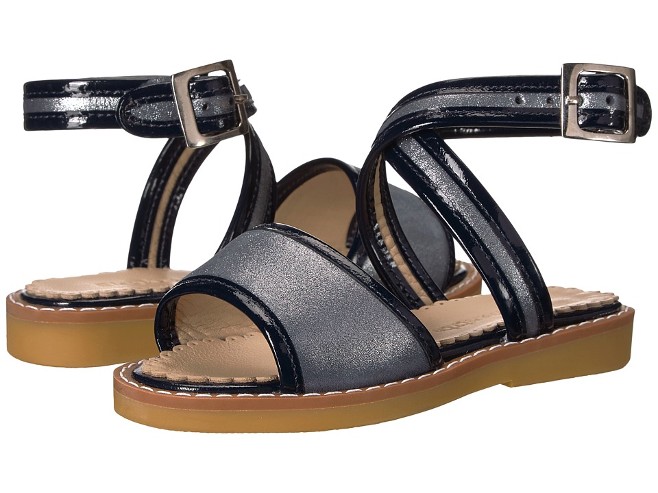 Elephantito Valeria Sandal (Toddler/Little Kid/Big Kid) (Blue) Girls Shoes