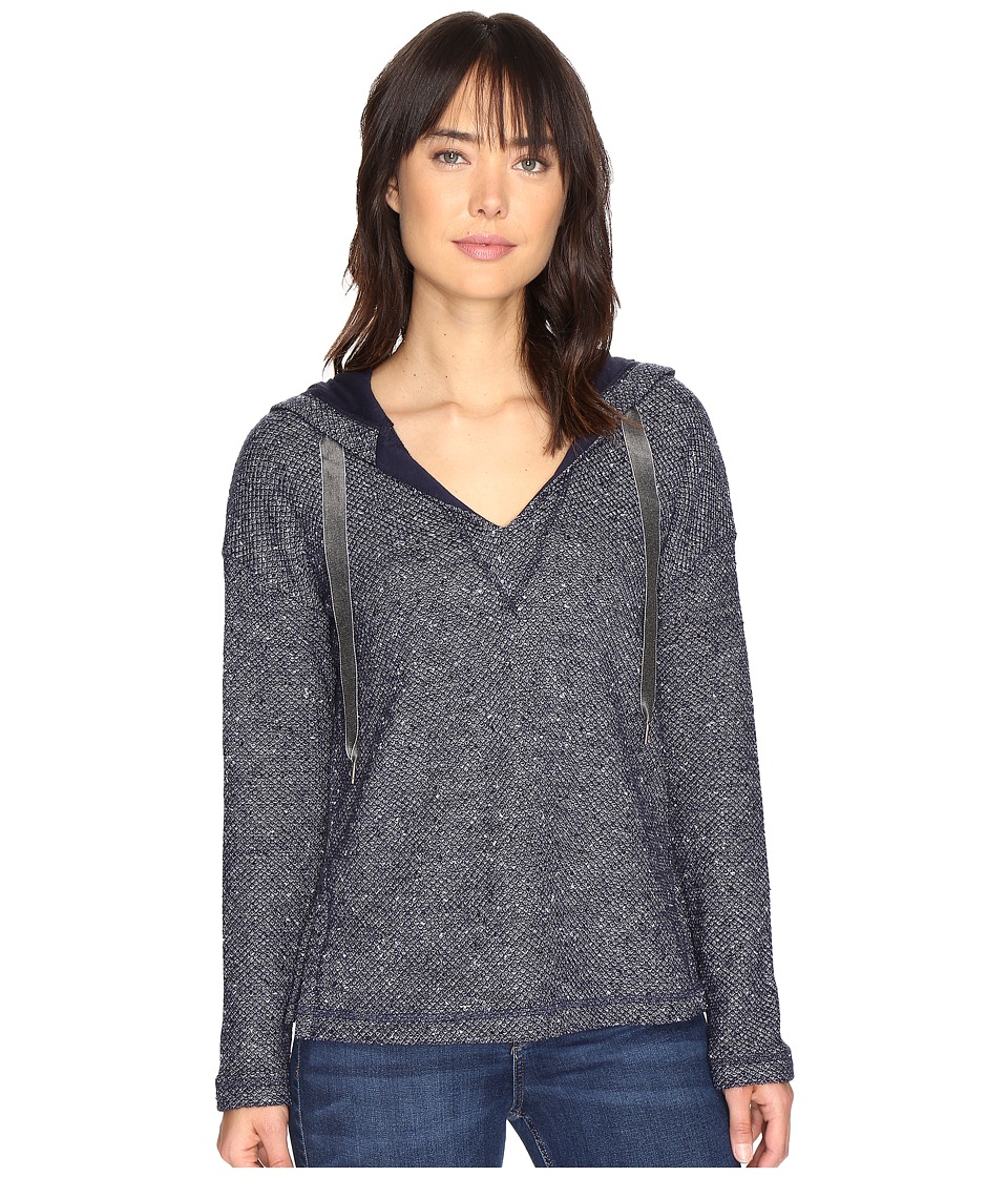 Splendid Morrow Bay Boxy Hoodie (Navy) Women
