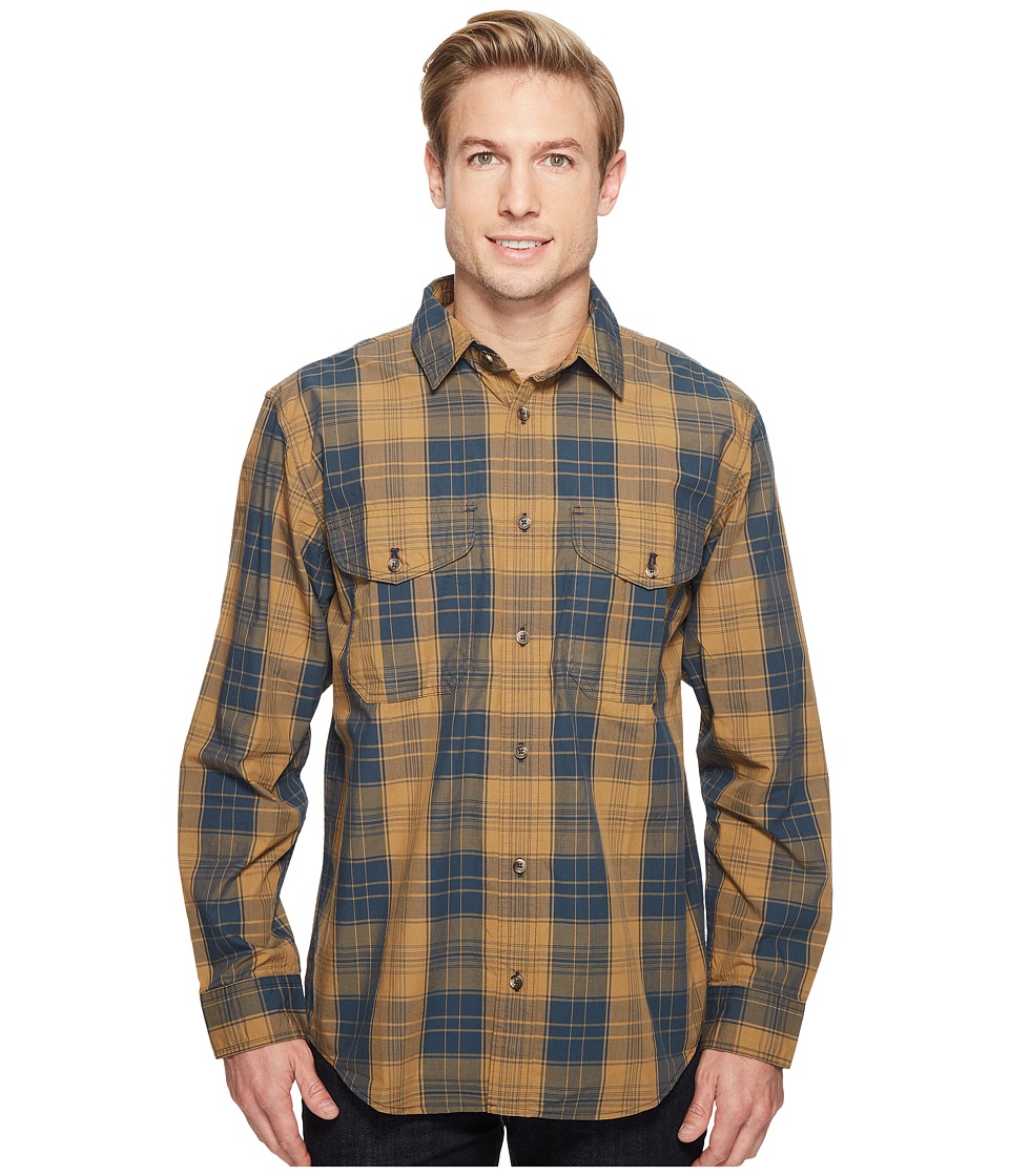 Filson Wildwood Shirt (Bronze/Blue Plaid) Men