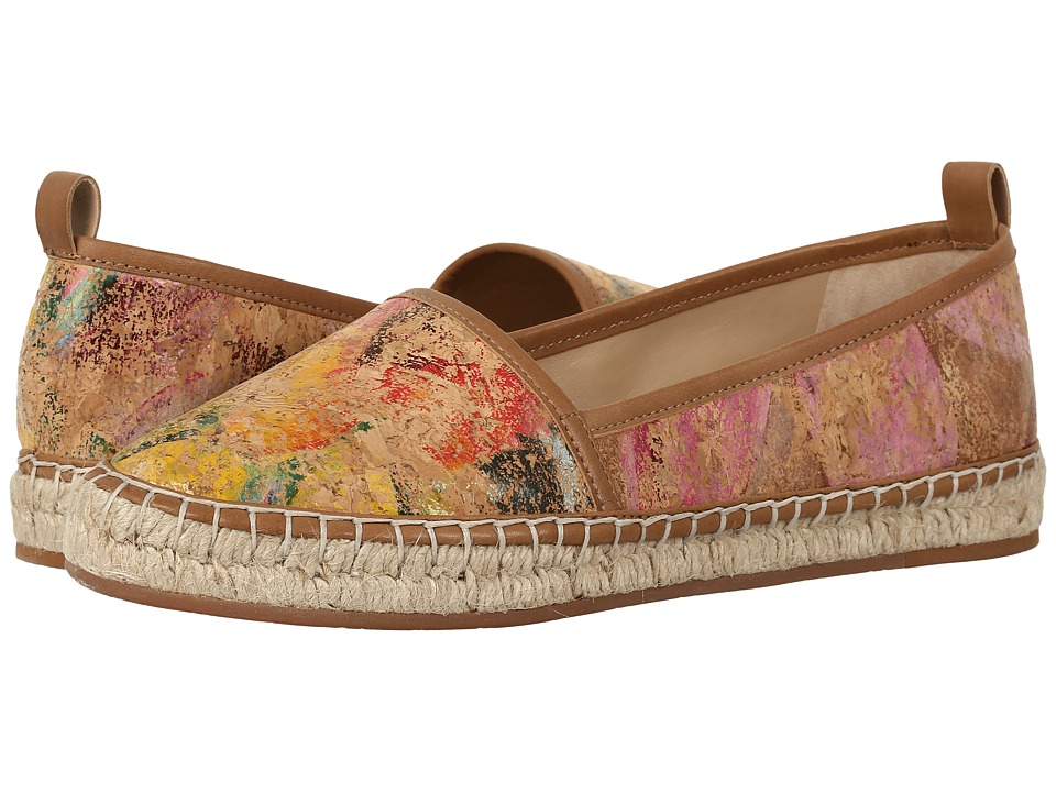 Johnston & Murphy Jaden (Natural Cork/Floral Print) Women