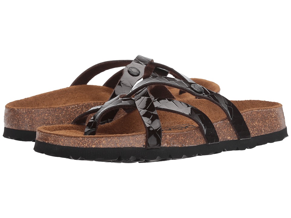 Betula Licensed by Birkenstock Vinja (Croko Embossed Brown) Women