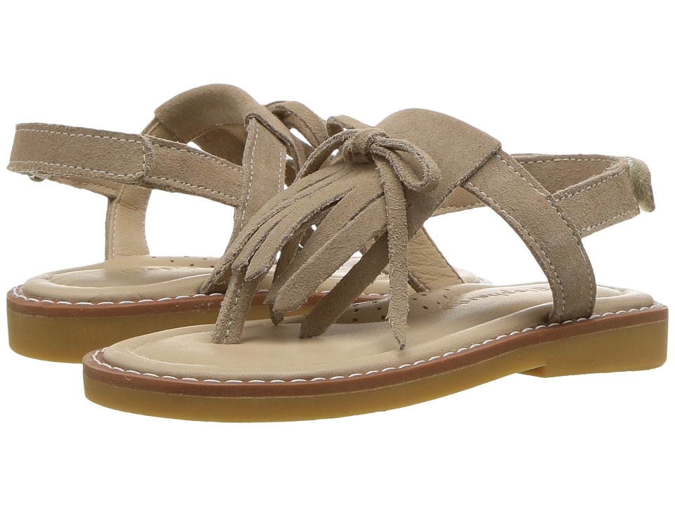 Elephantito Fringes Sandal (Toddler/Little Kid/Big Kid) (Sand) Girls Shoes