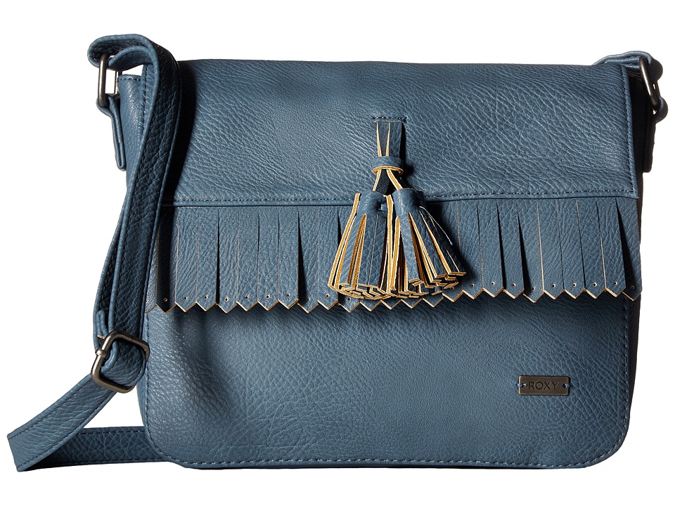 Roxy - Botanic Quilts Crossbody Handbag (Captains Blue) Cross Body Handbags