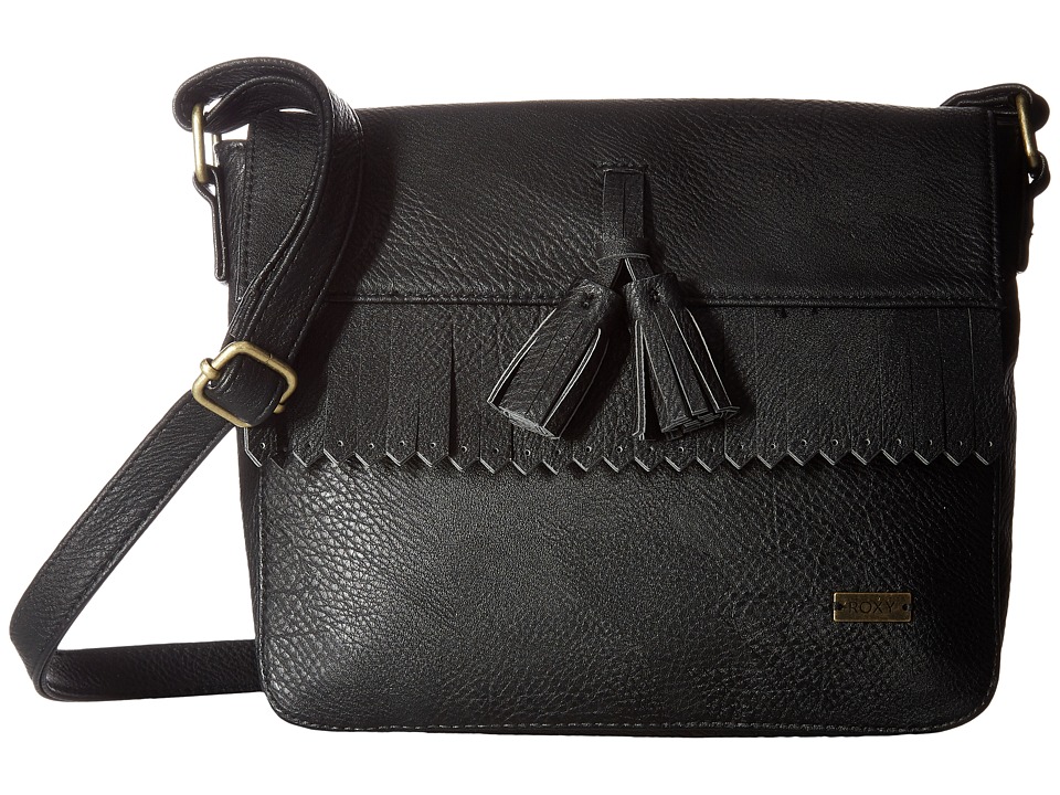 Roxy - Botanic Quilts Crossbody Handbag (Anthracite) Cross Body Handbags