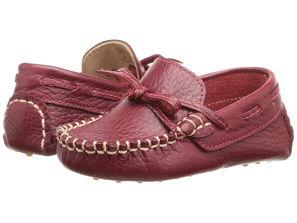 Elephantito Driver Loafer (Infant/Toddler) (Racing Red) Boys Shoes