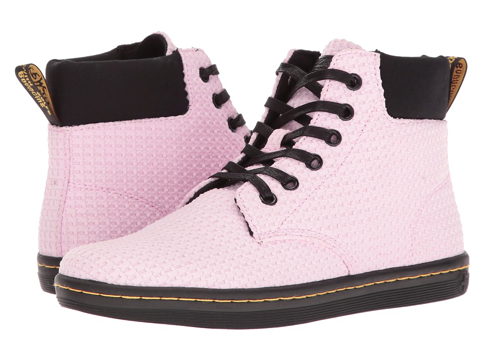Dr. Martens Maelly WC (Bubble Gum/Black Waffle Cotton/Fine Canvas) Women