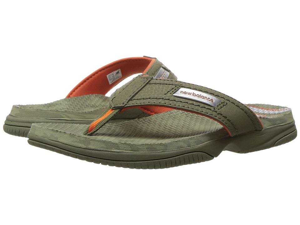 New Balance Kids Mojo Thong (Little Kid/Big Kid) (Green) Boys Shoes
