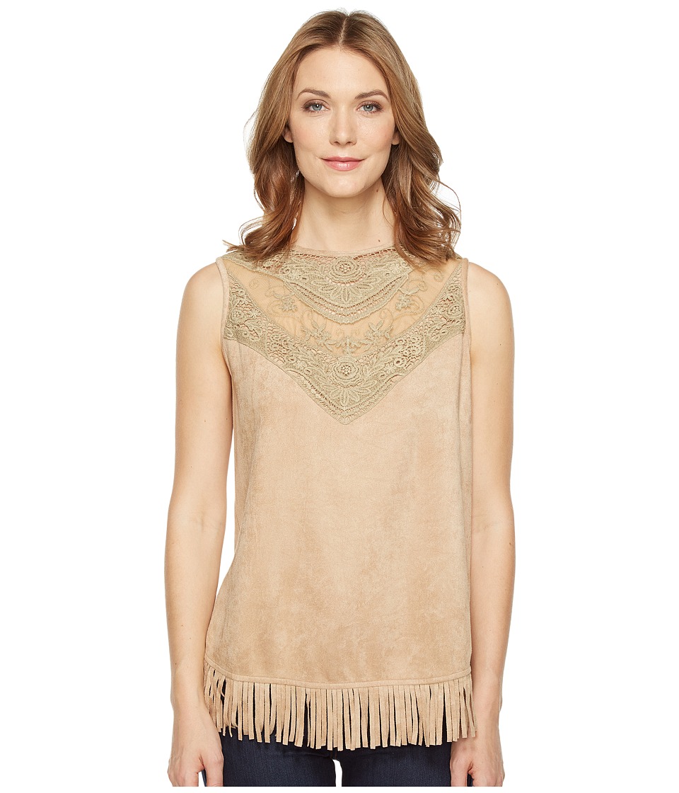 Tasha Polizzi Carrie Tank Top (Sand) Women