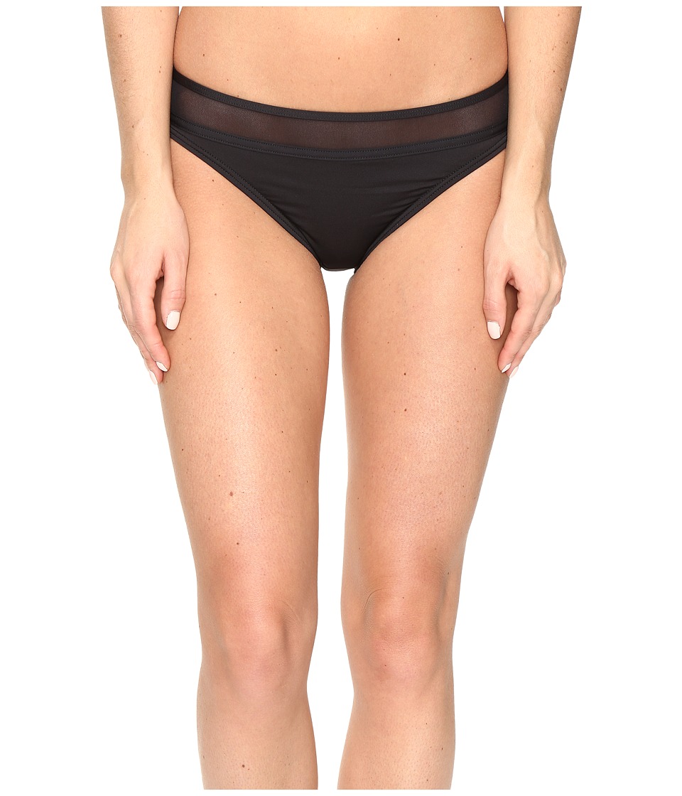 Tommy Bahama Mesh Solids Hipster Bikini Bottom (Black) Women