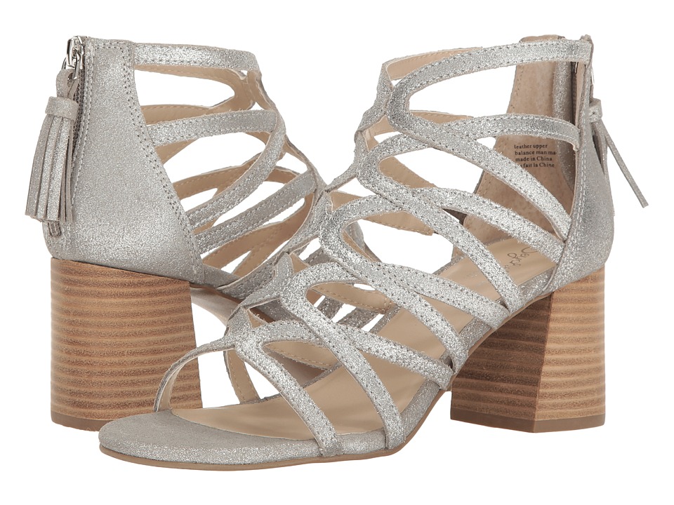 Seychelles One Kiss (Silver Metallic) High Heels