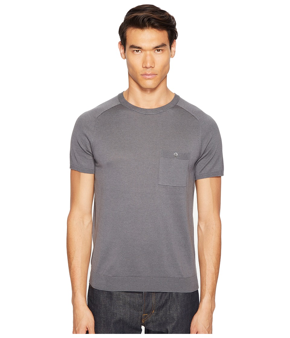Todd Snyder Cotton Silk T-Shirt Sweater (Grey) Men