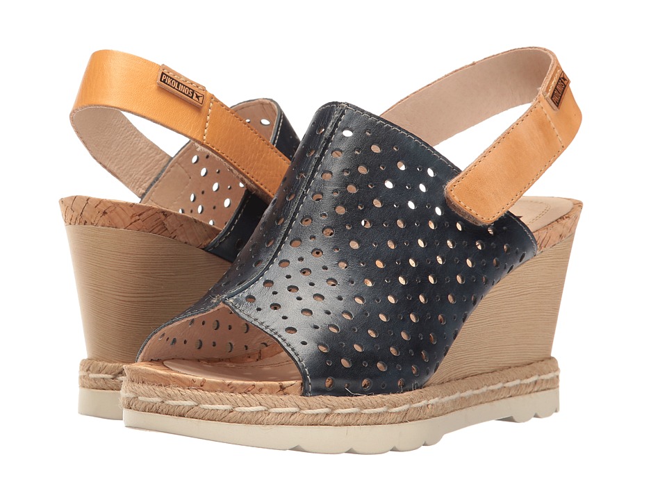 Pikolinos Bali W3L-0922 (Blue/Camel) Women