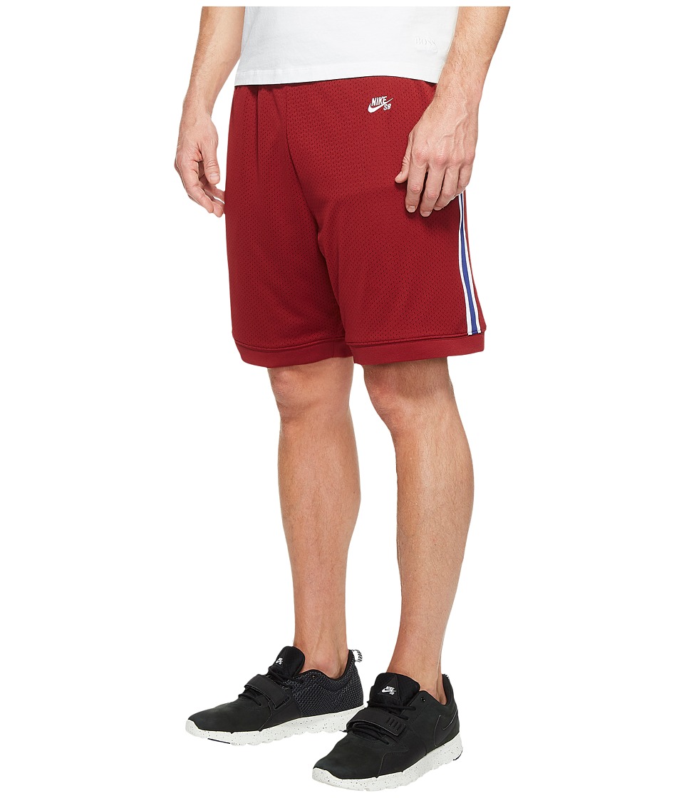 Nike SB SB Dry Shorts Court (Team Red/White) Men