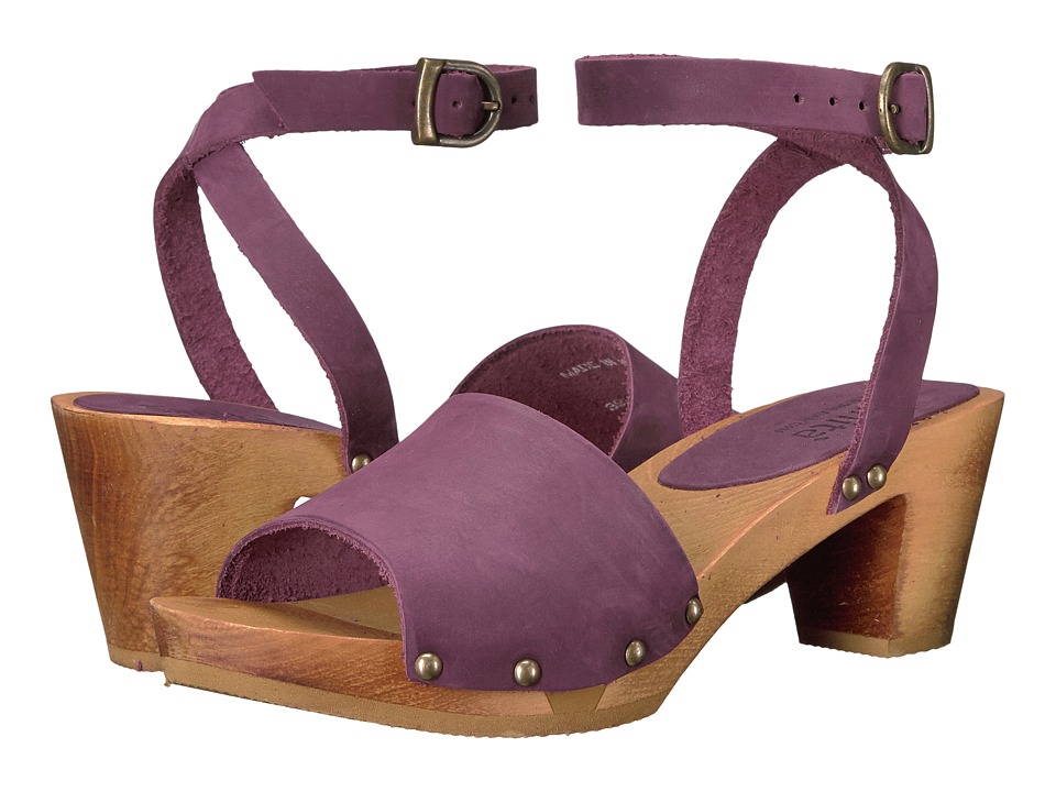 Sanita Yara Square Flex Sandal (Aubergine) Women