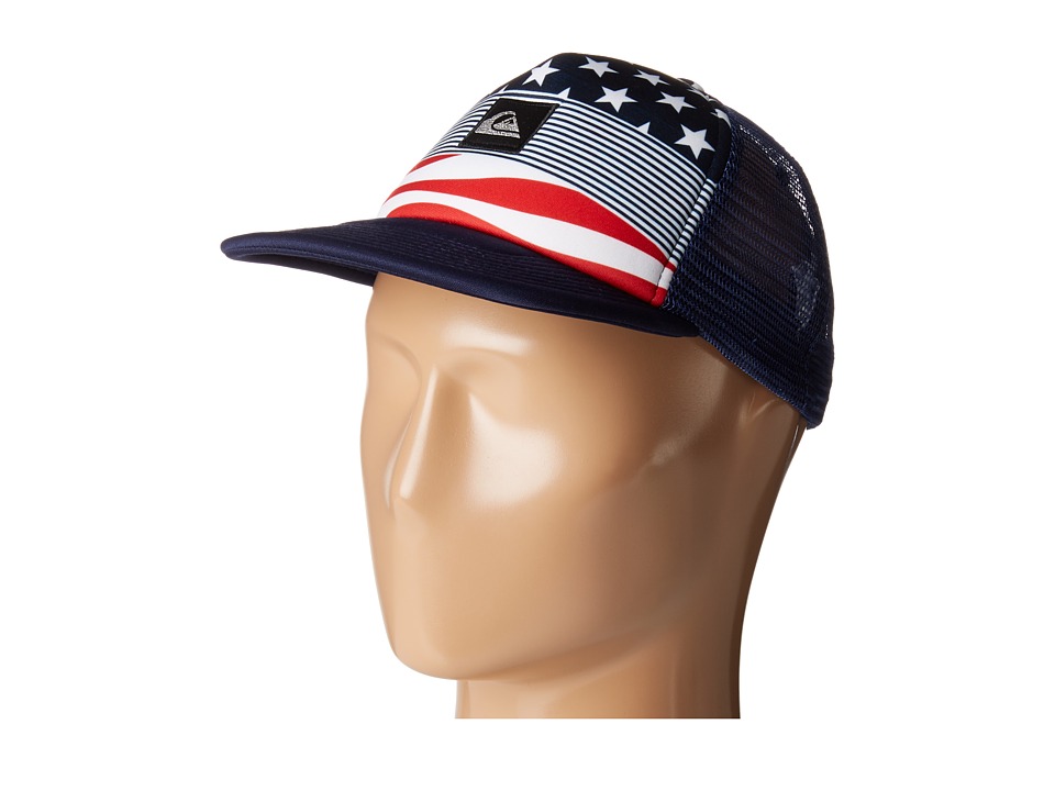 Quiksilver - Boardies Hat (Little Kids/Big Kids) (Star Spangled Stripe) Caps