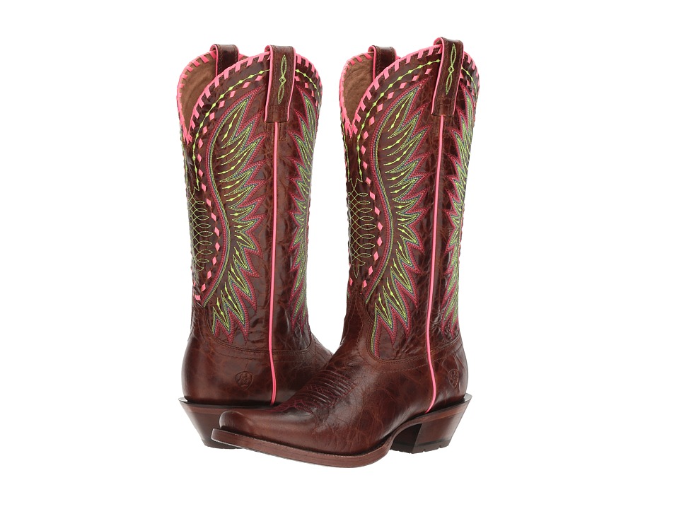 Ariat Derby (Crackled Cafe) Cowboy Boots