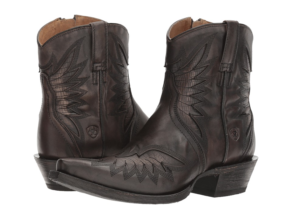 Ariat Santos (Naturally Charcoal) Cowboy Boots