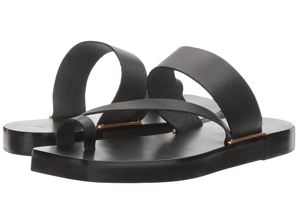 M4D3 Capri (Black Leather) Women