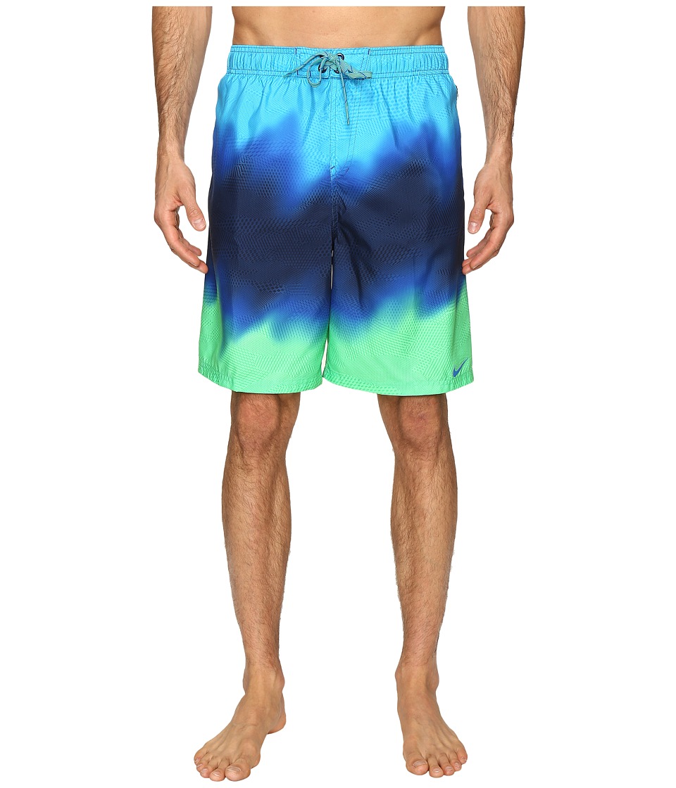 Nike Liquid Haze 9 Volley Shorts (Electro Green) Men