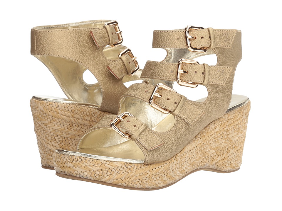 Amiana 15-A5442 (Little Kid/Big Kid/Adult) (Gold Tumbled Metallic) Girl
