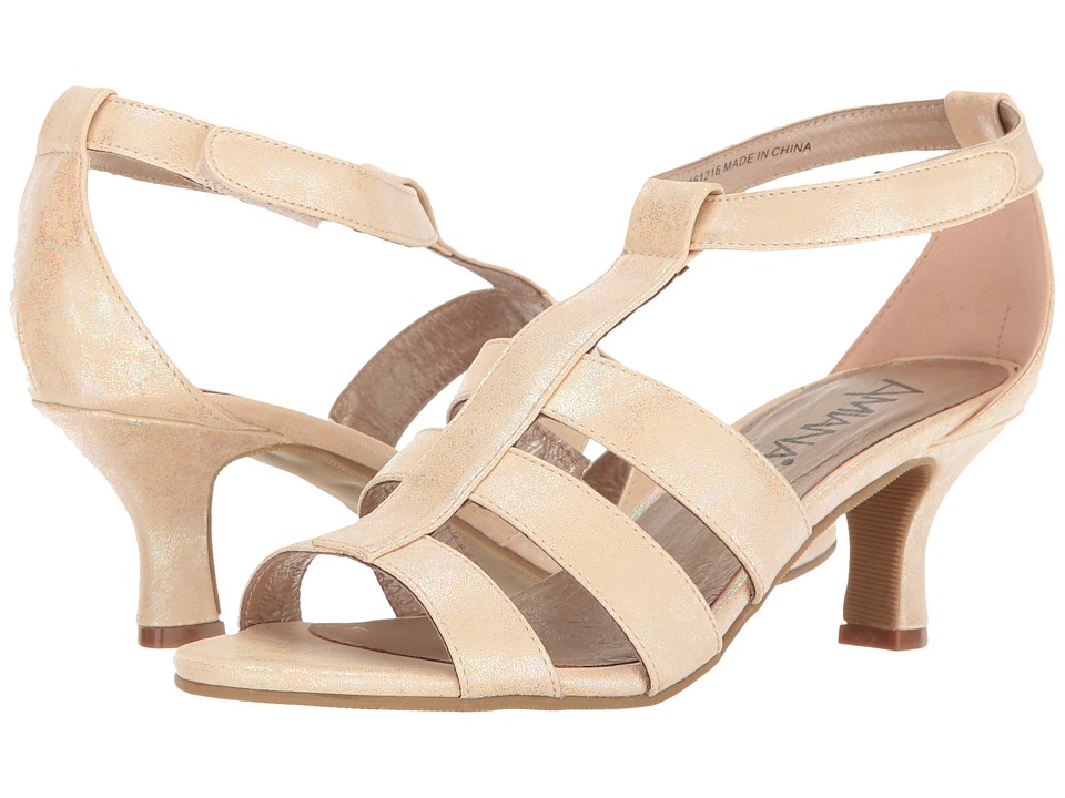 Amiana 15-A0621 (Little Kid/Big Kid/Adult) (White Wash Iridescent) Girl