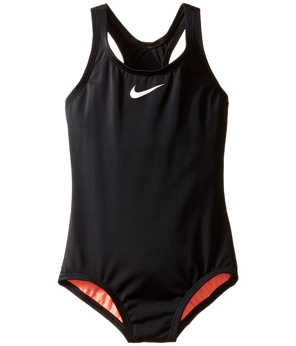 Nike Kids Core Solid Racerback Tank (Little Kids/Big Kids) (Black) Girl