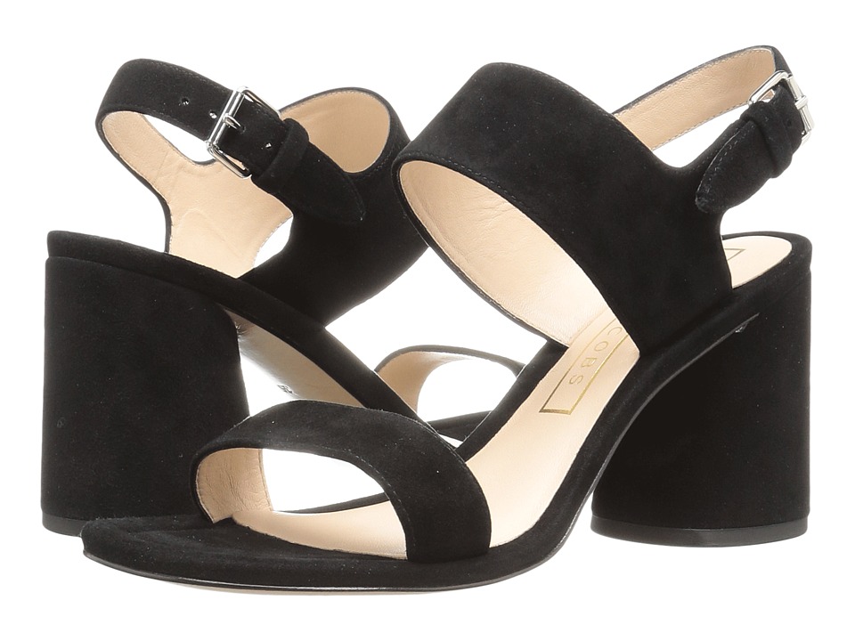 Marc Jacobs Emilie Strap Sandal (Black Suede) Women