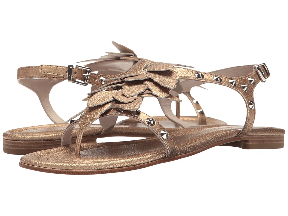 Kennel & Schmenger Oversized Flower Sandal (Topaz/Silver) Women