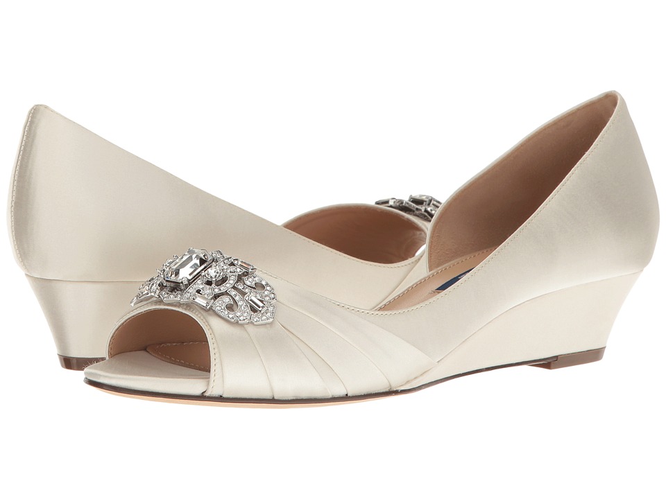Nina Radha (Ivory Crystal Satin) Women